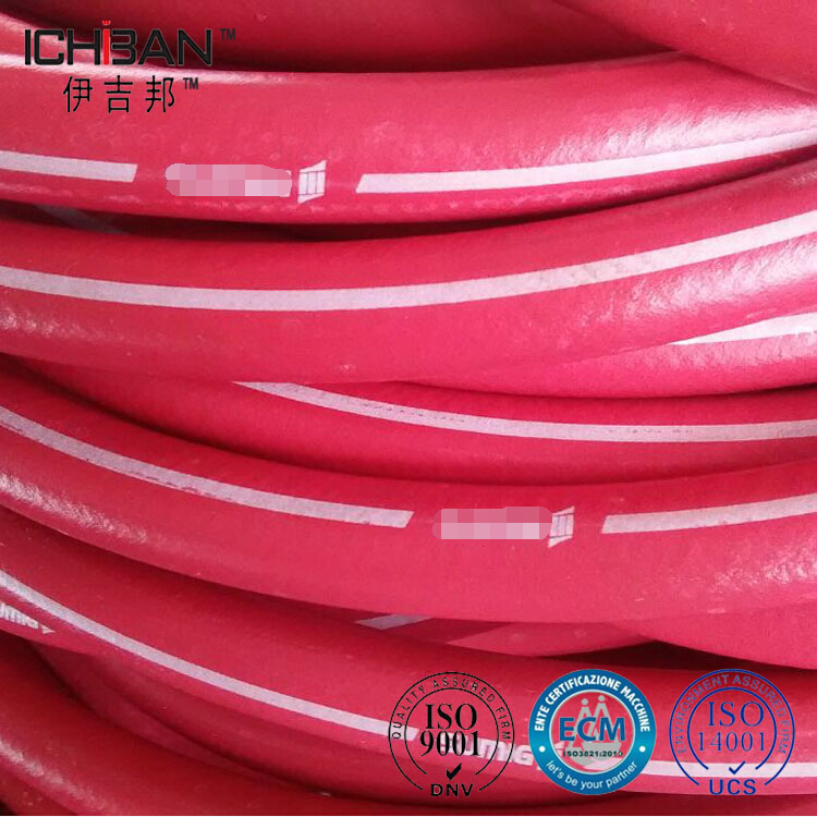 Single-Line-Red-Axygen Acetylence-Rubber-Hose,-Fiber-Briaded-Welding-Oxygen-Rubber-Hose-For-sale